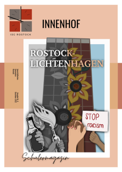 Cover des "Innenhof", Schülerzeitung des ISG Rostock, Ausgabe 04/2022