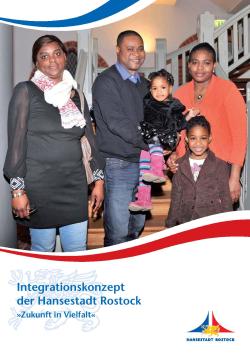 Integrationskonzept der Hansestadt Rostock (Titel Broschüre)