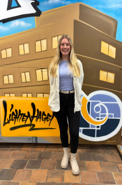 Quartiersmanagerin Lichtenhagen Julia Wenzel