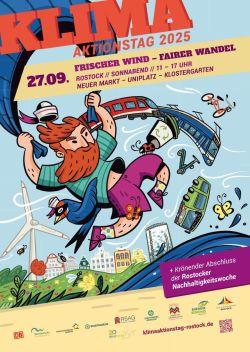 Plakat zum Klimaaktionstag am 27. September 2025