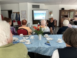 Seniorensicherheitsberaterin Angelika Reichelt berichtet von den aktuellen Betrugsmaschen.