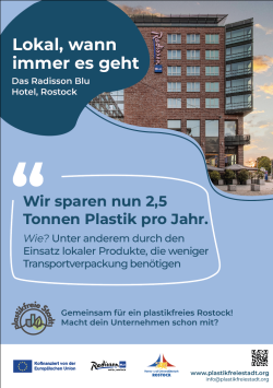 Kampagne Plastikfreie Stadt - Radisson Blu Hotel Kampagne Plastikfreie Stadt - Radisson Blu Hotel