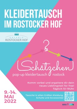 Flyer "1.Pop-up Kleidertausch"