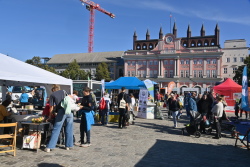 Klima-Aktionstag auf dem Teilstück Neuer Markt