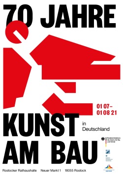 Poster 70 Jahre Kunst am Bau in Deutschland
