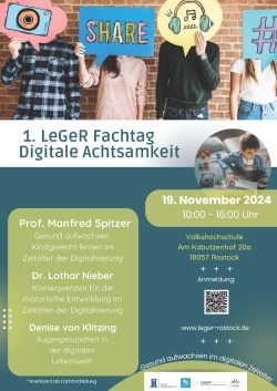 1. LeGeR Fachtag „Digitale Achtsamkeit“ in der Volkshochschule Rostock