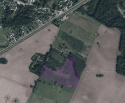 Luftbild, Verpachtung von landwirtschaftlichen Flächen in der Gemarkung Rövershagen Luftbild, Verpachtung von landwirtschaftlichen Flächen in der Gemarkung Rövershagen