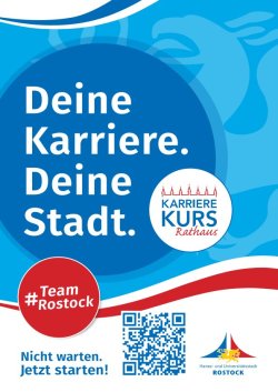 Plakatmotiv „Deine Karriere. Deine Stadt.“