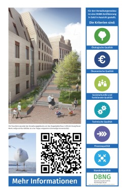 Plakat DBNG Zertifizierung