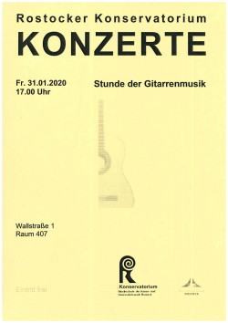 Plakat Gitarrenstunde Plakat Gitarrenstunde