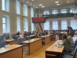 Sitzung des Seniorenbeirates im Bürgerschaftssaal des Rathauses.