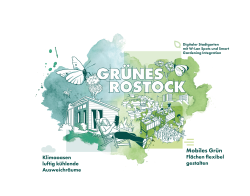 Smart City Projekt Grünes Rostock