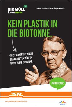 #wirfuerbio: Kein Plastik in die Biotonne.
