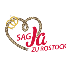 Logo "Sag ja zu Rostock"