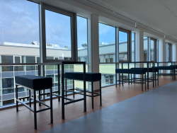 Berufliche Schule "A. Schmorell" in Rostock Lichtenhagen - Flur