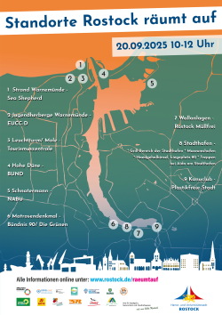 Standorte von Rostock räumt auf am 20.09.2025