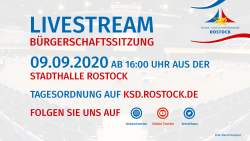 Livestream Bürgerschaftssitzung 9. September 2020, 16 Uhr