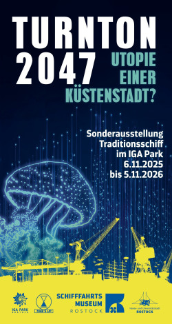 Ausstellungsplakat TURNTON 2047
