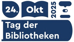 Logo: Tag der Bibliotheken am 24. Oktober 2025 Logo: Tag der Bibliotheken am 24. Oktober 2025