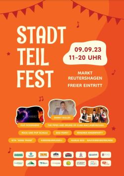 Plakat "3. Stadtteilfest Reutershagen"