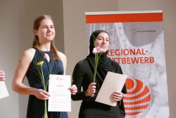 Viola-Duo - Antonia Wins, Tala Aldrwich, AG V, Schülerinnen des Konservatoriums der Hanse- und Universitätsstadt Rostock in der Klasse von Natalia Chernogor
