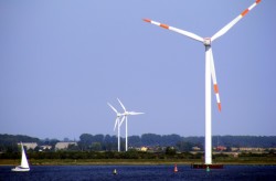 Windkraftanlagen bei Stuthof/ Breitling