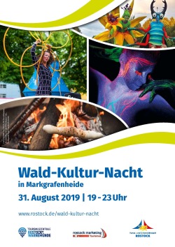 Plakat Wald-Kultur-Nacht