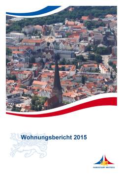 Wohnungsbericht 2015 Wohnungsbericht 2015