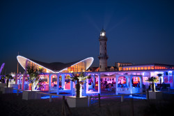 Schusters Strandbar, Teepott, Leuchtturm