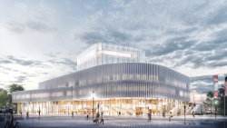Visualisierung Volkstheater-Neubau (Stand: September 2023)