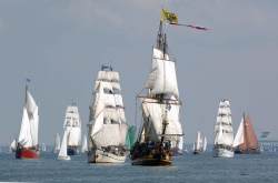 Hanse Sail, historic sailing ships