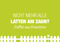 Latten am Zaun Karte