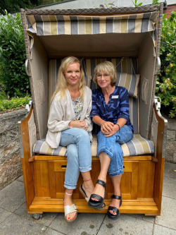 Tabea Voß (li.) und Maike Bülow vom Ambulanten Hospizdienst 