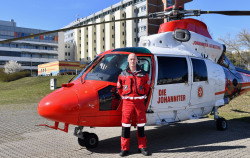 Dr. Sven Willem Hauschild ist jetzt für den Einsatz der Notärzte in der Luftrettung am LRZ Rostock verantwortlich.