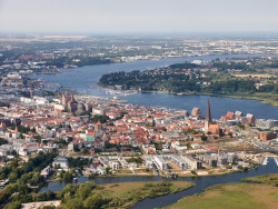 Luftbild Hanse- und Universitätsstadt Rostock