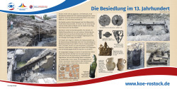 Archäologische Grabung Rathauserweiterung Funde und Befunde