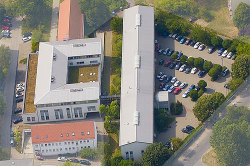 Luftbild vom "RIGZ - Rostocker Innovations- und Gründerzentrum
