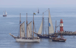 Die Traditionssegler standen im Mittelpunkt der 30. Hanse Sail 2021