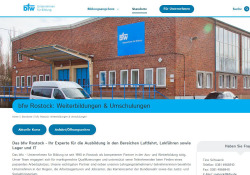Internetauftritt Berufsfortbildungswerk GmbH