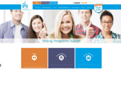 Internetauftritt GFG Gesellschaft für Gesundheitsfachberufe Rostock gGmbH