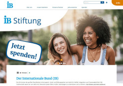 Internetauftritt IB - Internationaler Bund