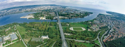 Panoramic view of the city of Varna