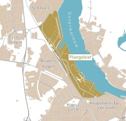 Lageplan Fischereihafen