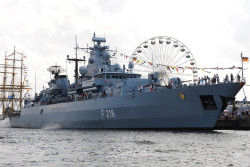 Die Fregatte der Deutschen Marine 
