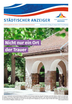 Titelseite der Ausgabe 7/2025 des Städtischen Anzeigers vom 25. Juli 2025