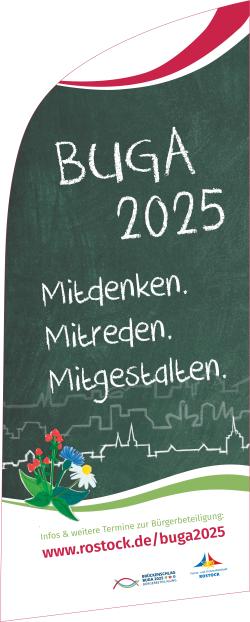 BUGA 2025: Mitdenken. Mitreden. Mitgestalten.
