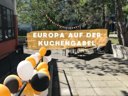 Europa auf der Kuchengabel