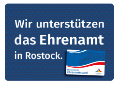 Rostocker Ehrenamtscard