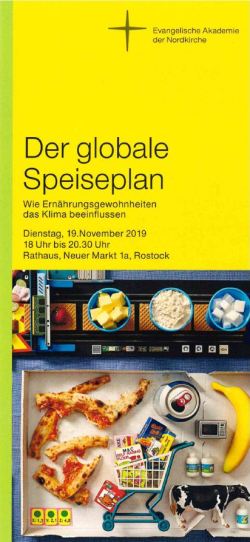 Flyer Der Globale Speiseplan