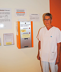 Sieglinde Nüske, Pflegehelferin, Klinikum Südstadt Rostock